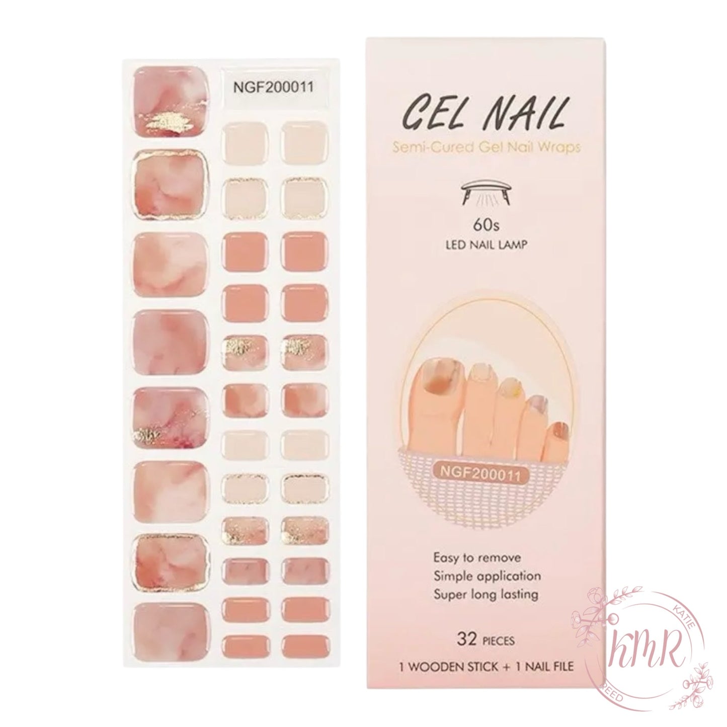 Quentin Premier Gel Pedicure Wrap