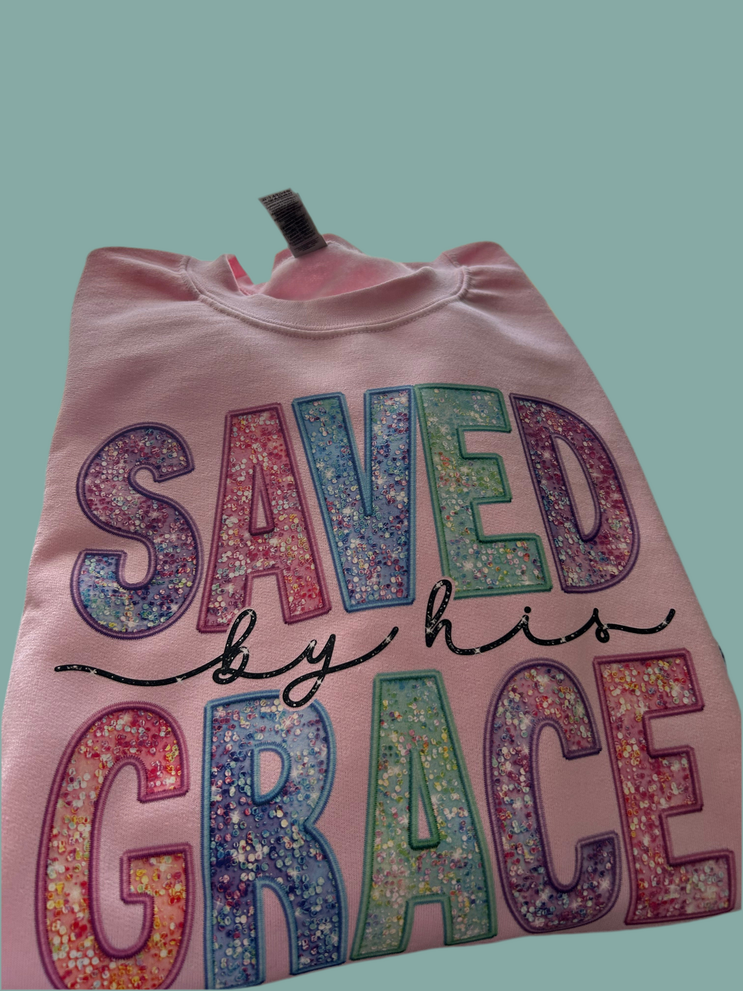 Saved By His Grace Sweater