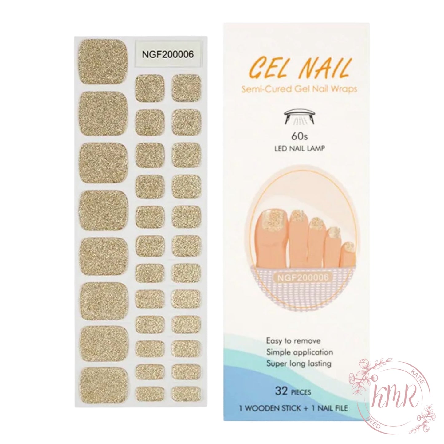 Arata Premier Gel Pedicure Wrap
