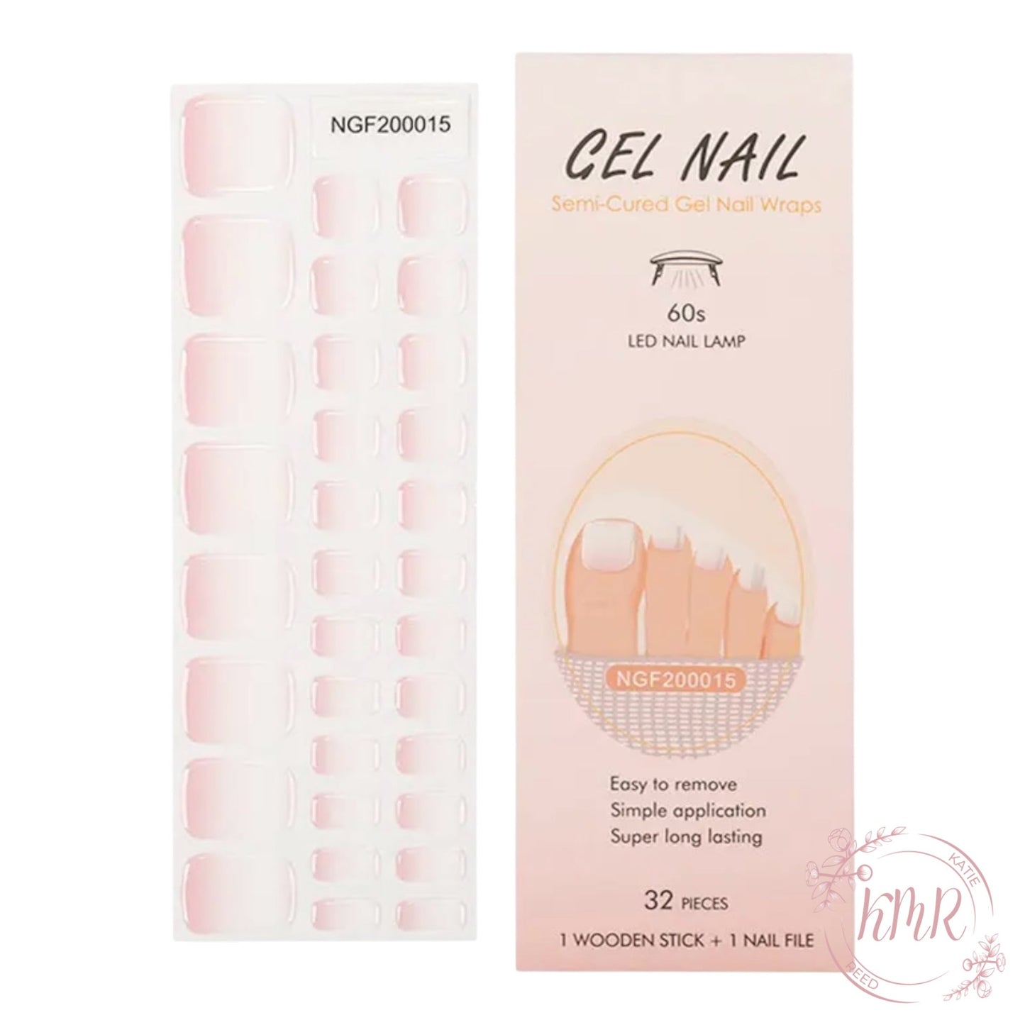 Rhys Premier Gel Pedicure Wrap