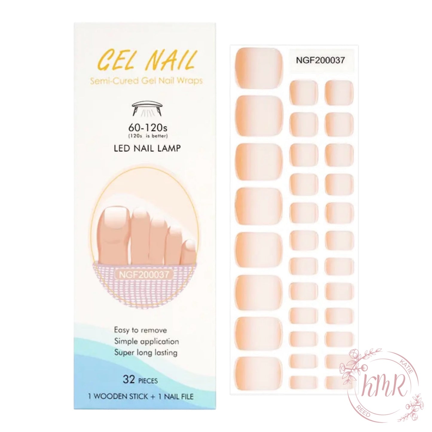 Leo Premier Gel Pedicure Wrap
