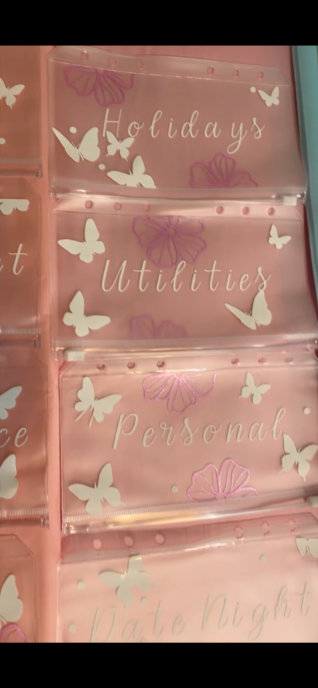 Custom Budget Binder (Regular&Glitter Colors)