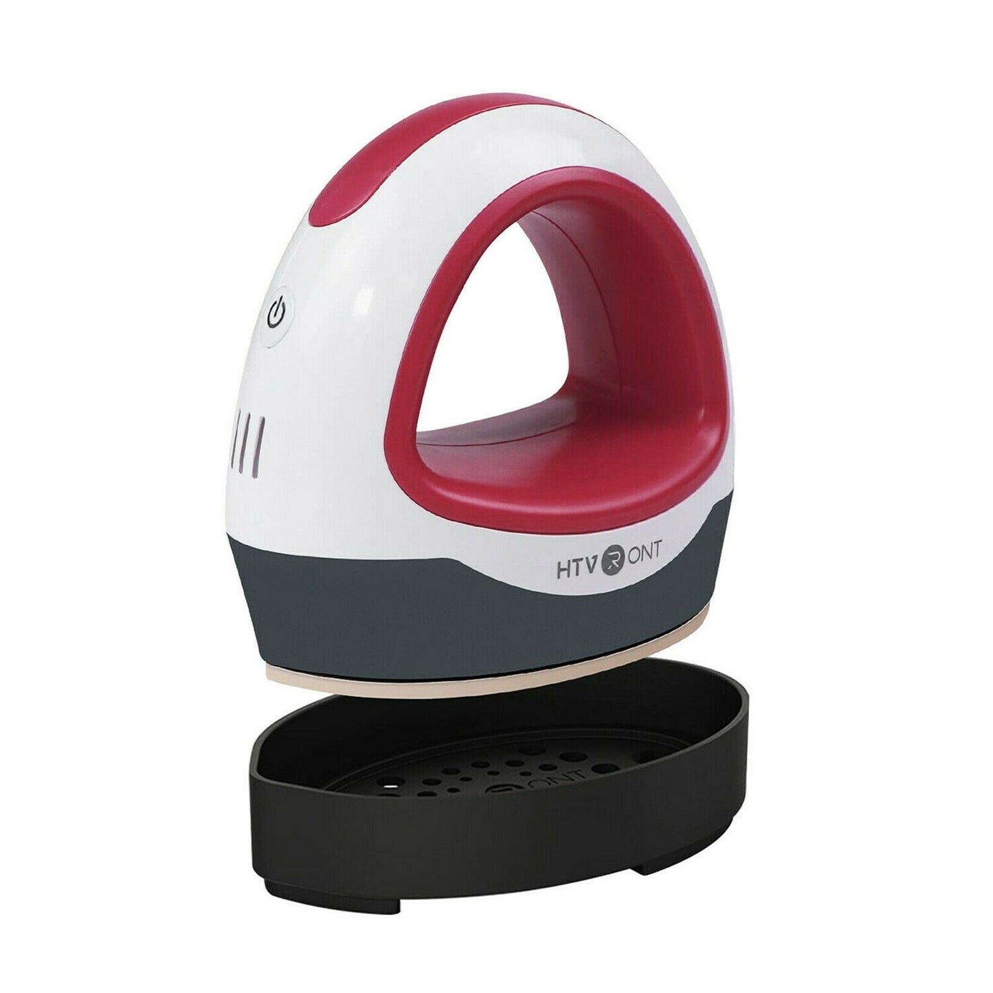 HTVRONT Portable MINI Heat Press Machine T-shirts Printing DIY Easy Heating Transfer Iron On HTV for Clothes Bags Hats Pads