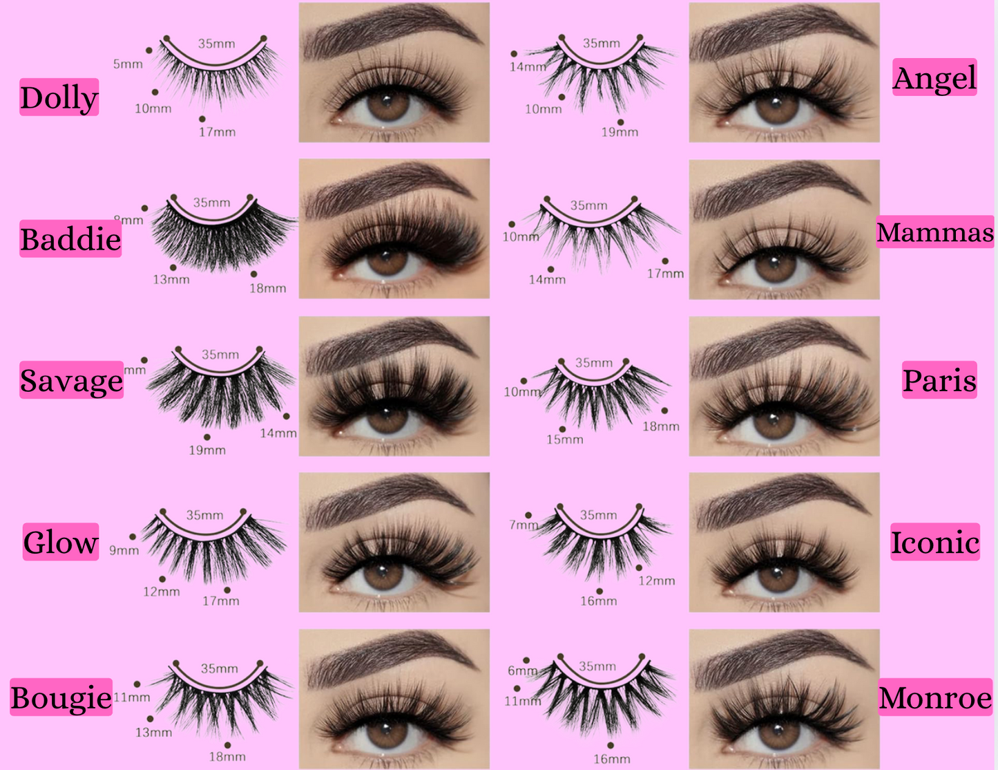 3D Faux Mink Lashes