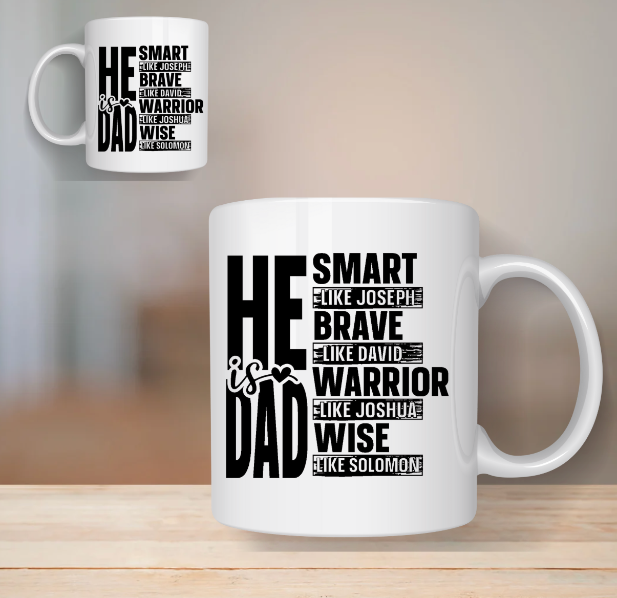 He is Dad Mugs