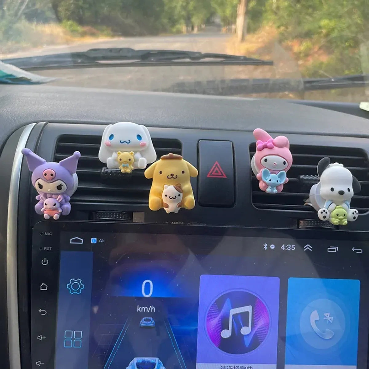 Kawaii Car Aromatherapy Ornaments - Sanrio Characters