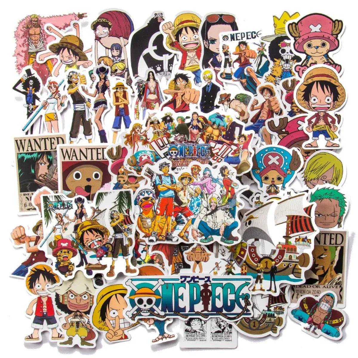 Anime Luffy One Piece Stickers