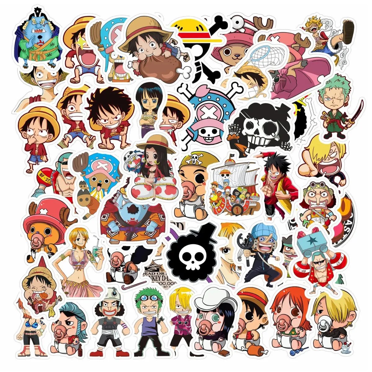 Anime Luffy One Piece Stickers
