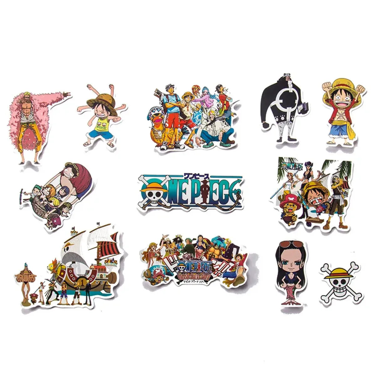 Anime Luffy One Piece Stickers