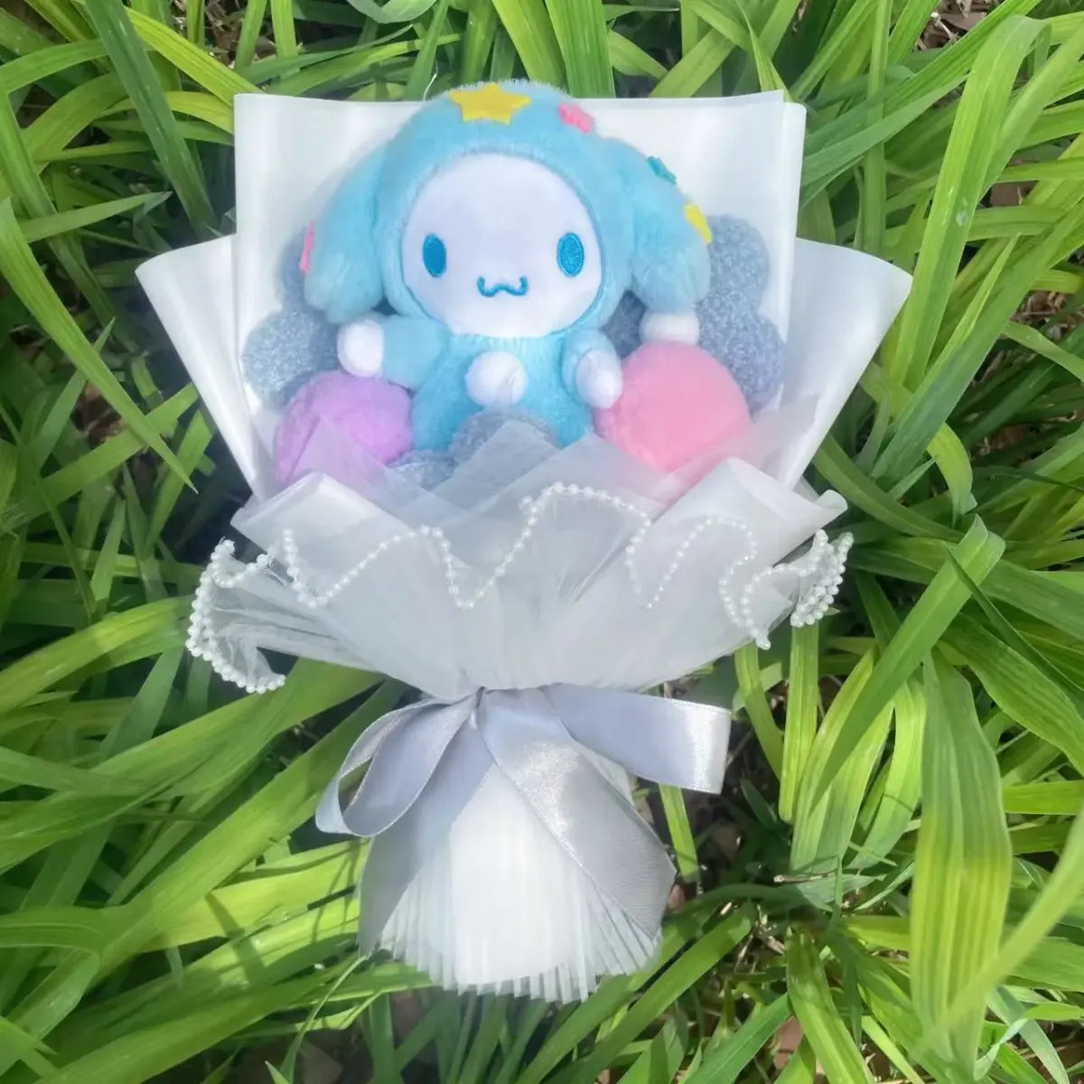 Kawaii Hello Kitty Plush Bouquet – Sanrio Flower Gift for Birthdays