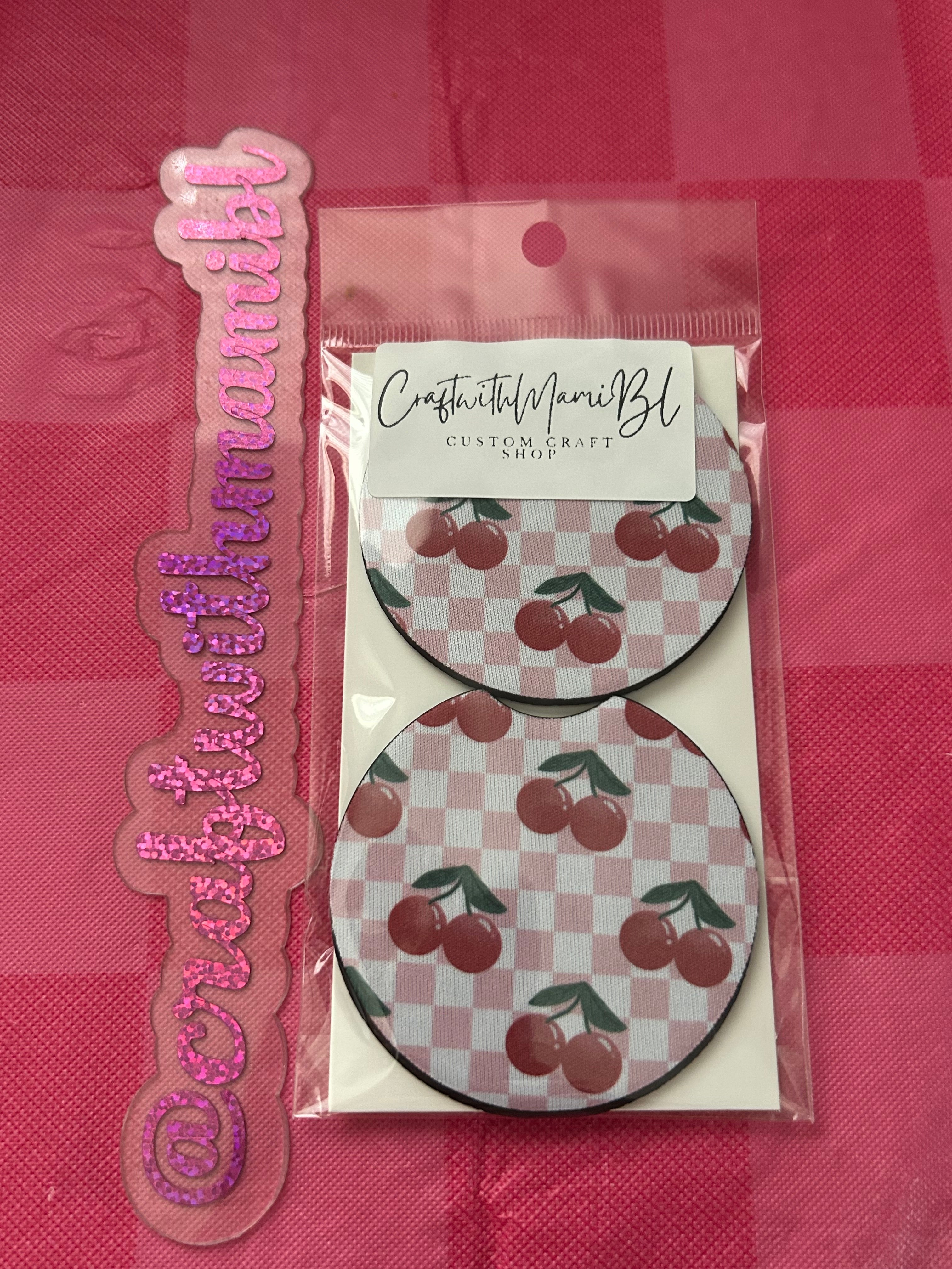 Car Coasters (soft style)