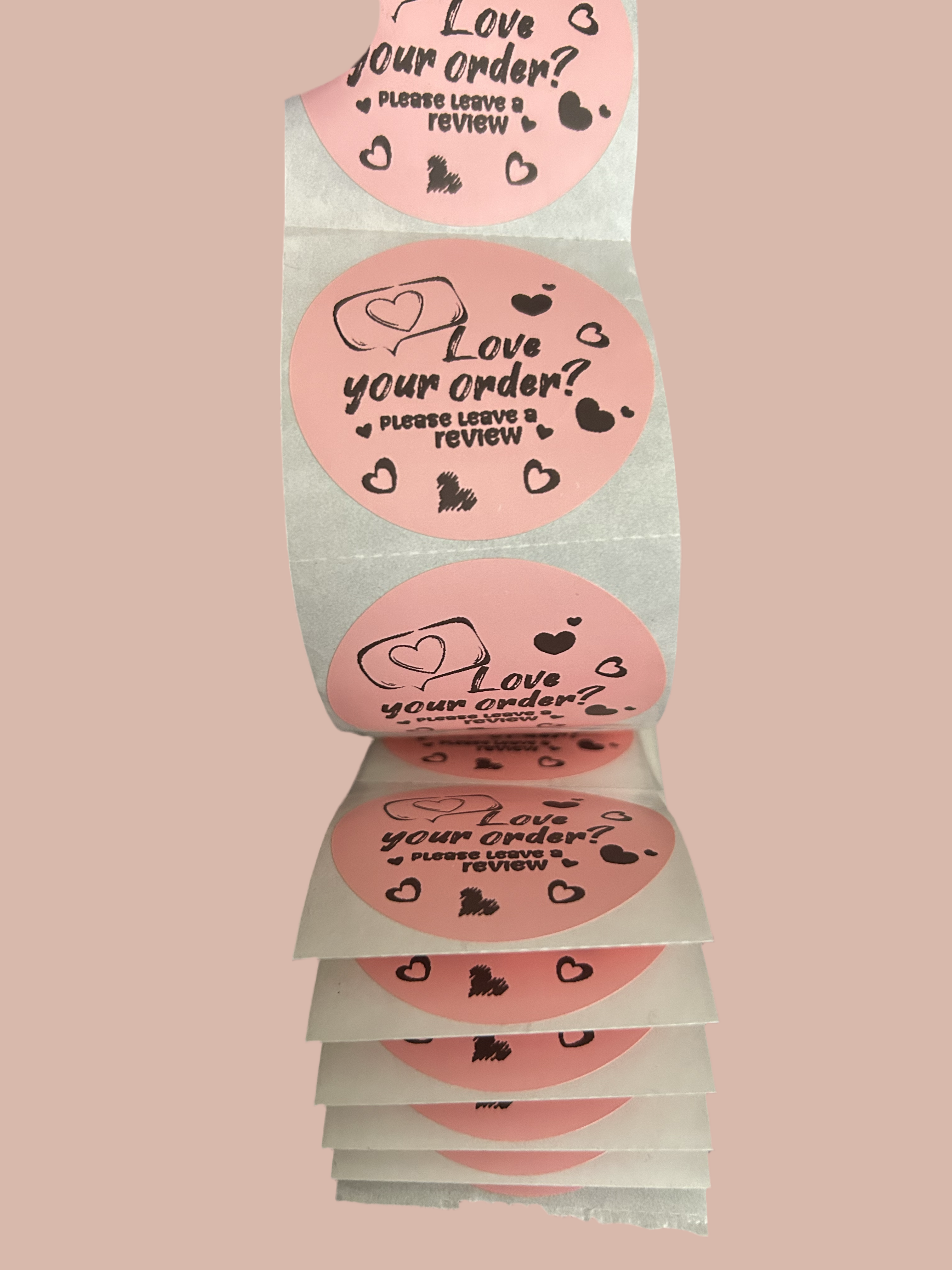 Me encanta tu pedido Pegatinas térmicas 25ct