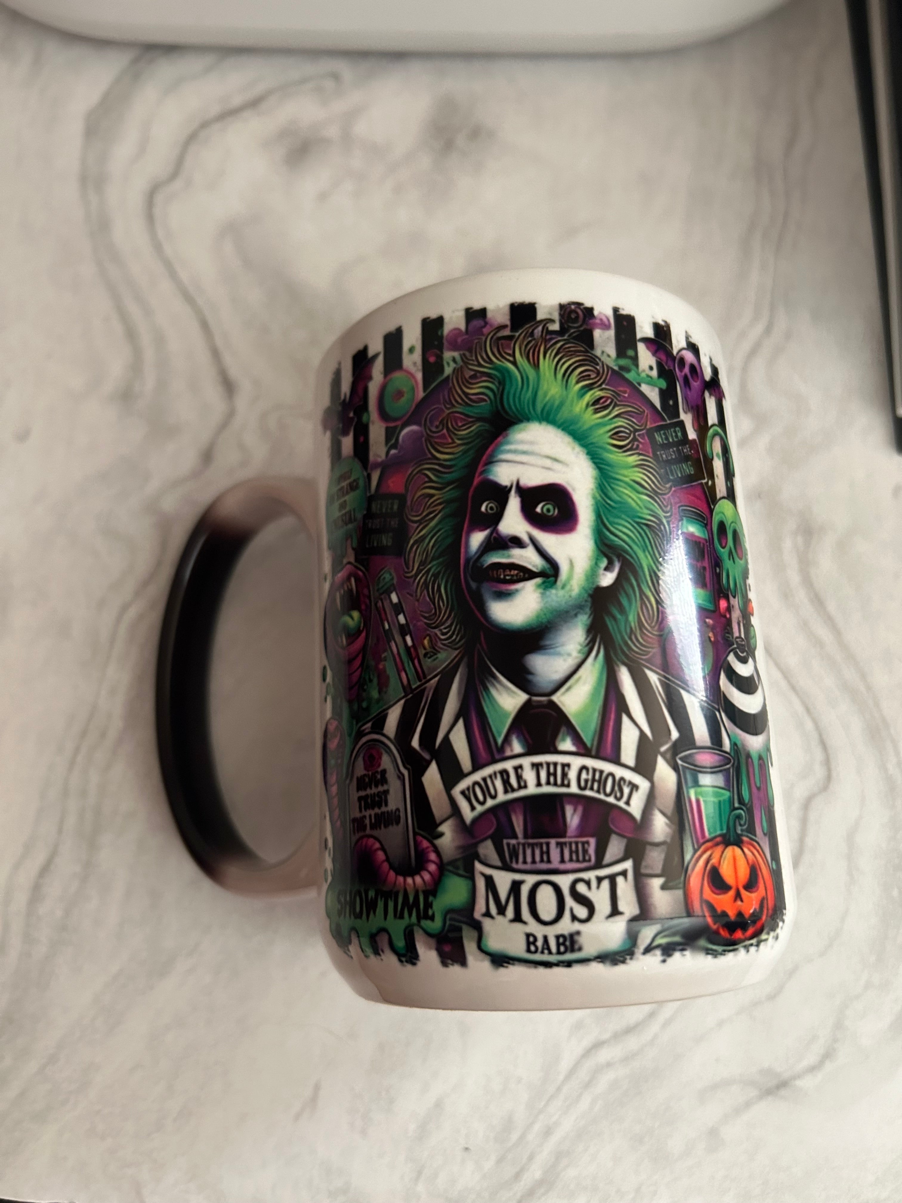 Ghost with the Most Mug 15oz (color changing)