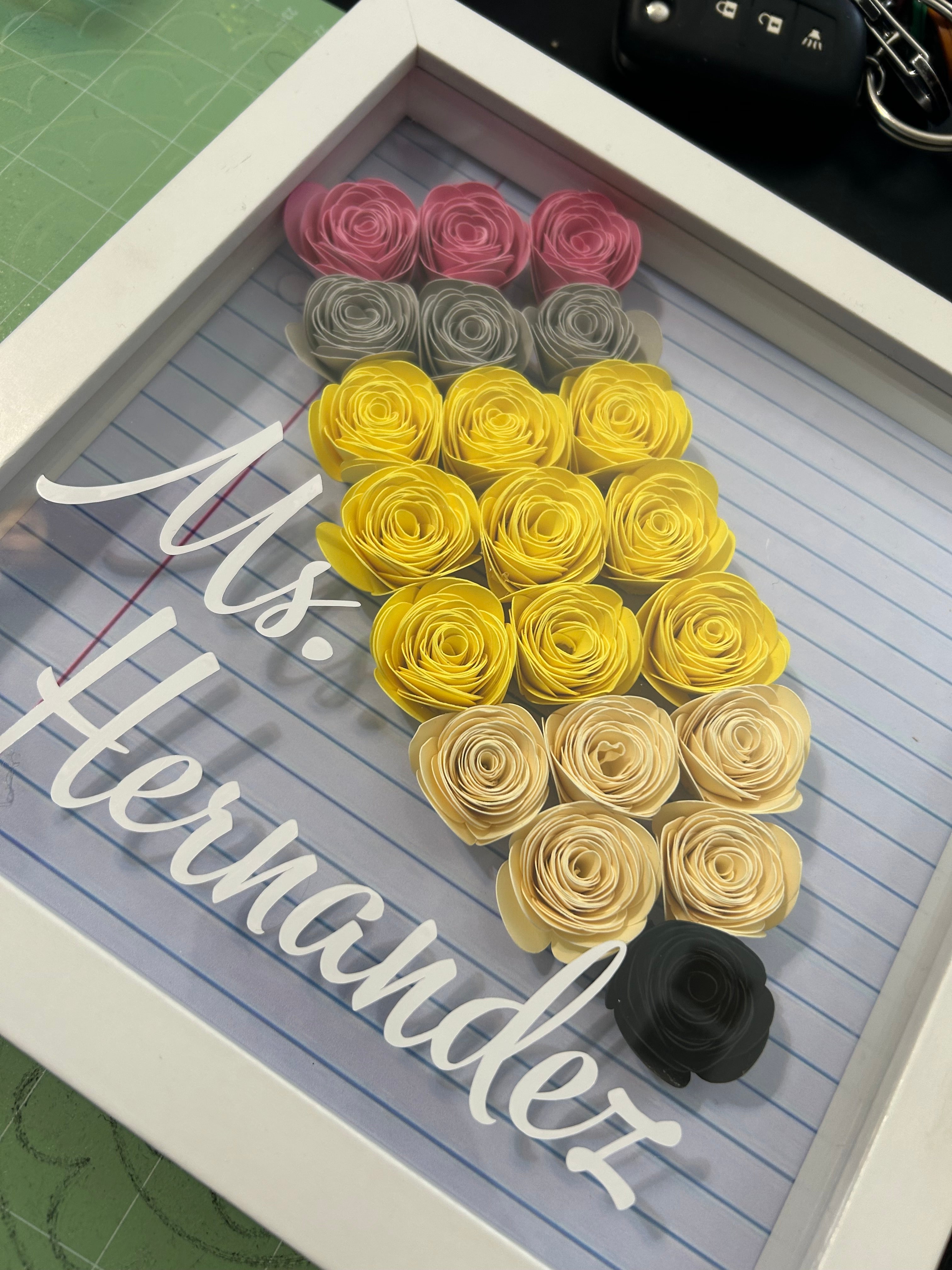 Teacher Shadow Box