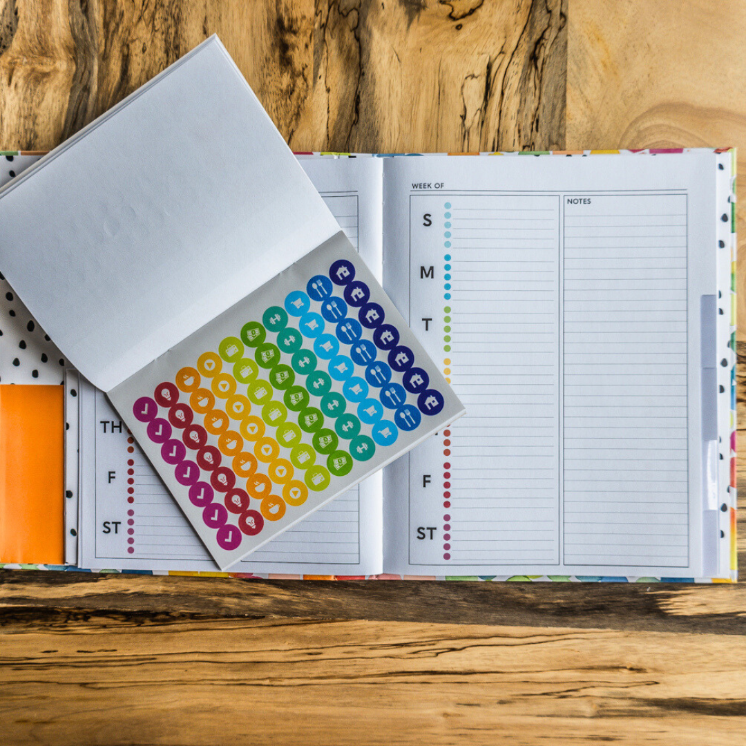 The Go Planner Insert & Sticker Book