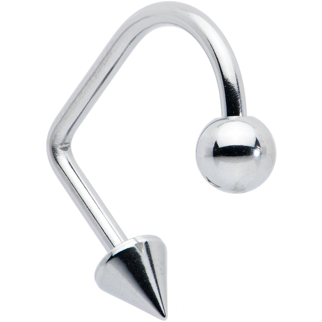 14G Stainless Steel LIPPYLOOP Ball Spike Labret