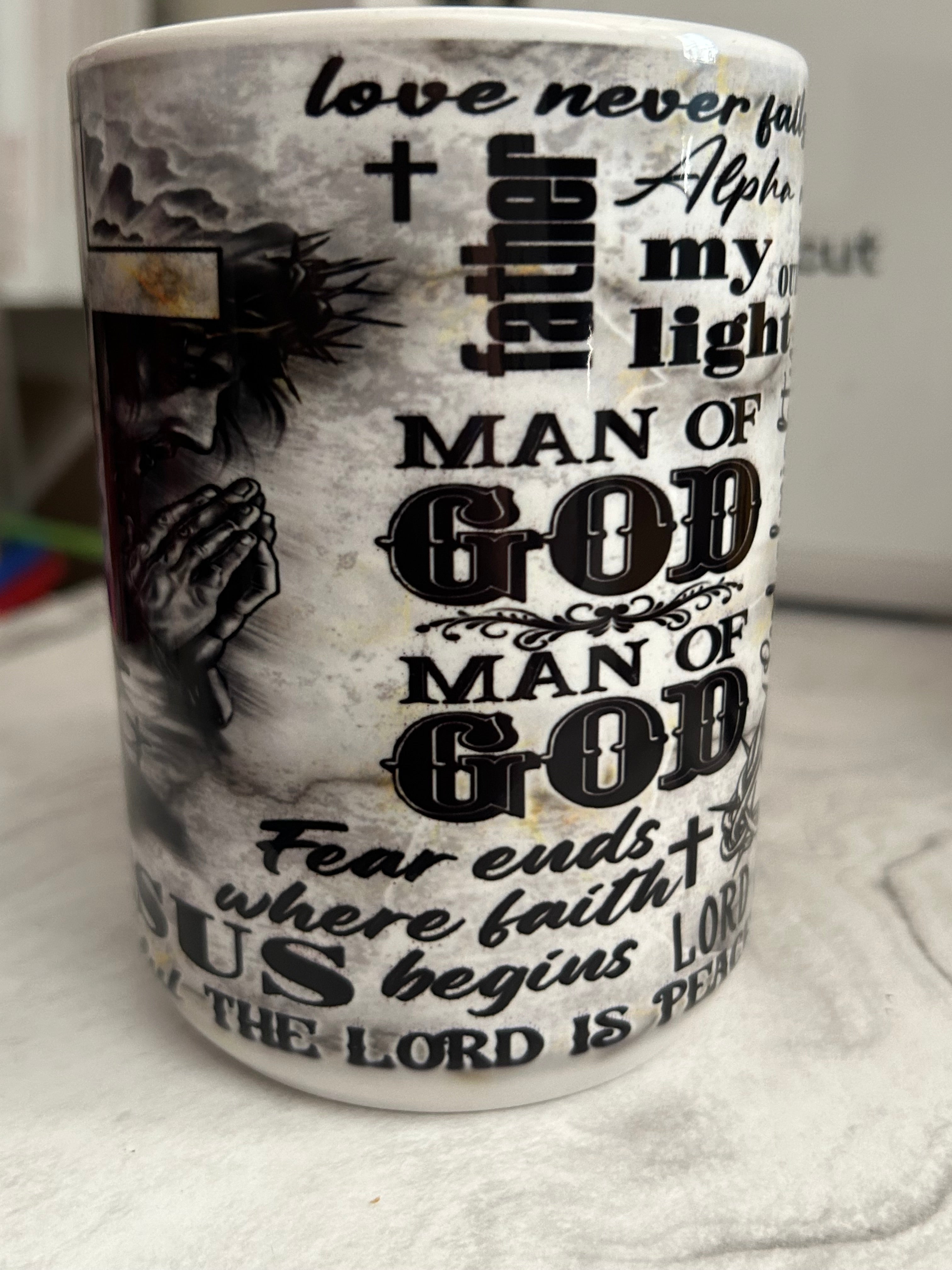 Man of God 15oz Mug(color changing)
