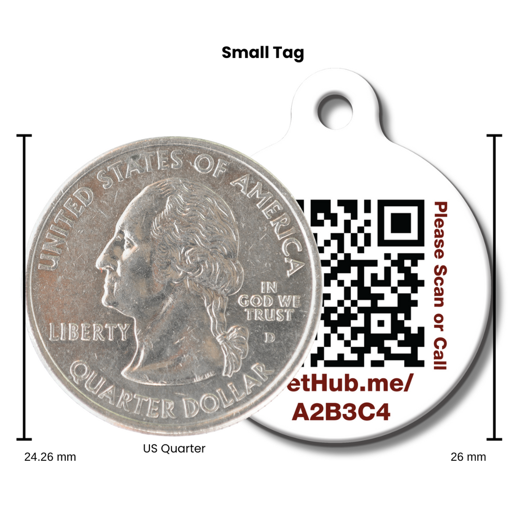 QR ID Pet Tag - Lost AF