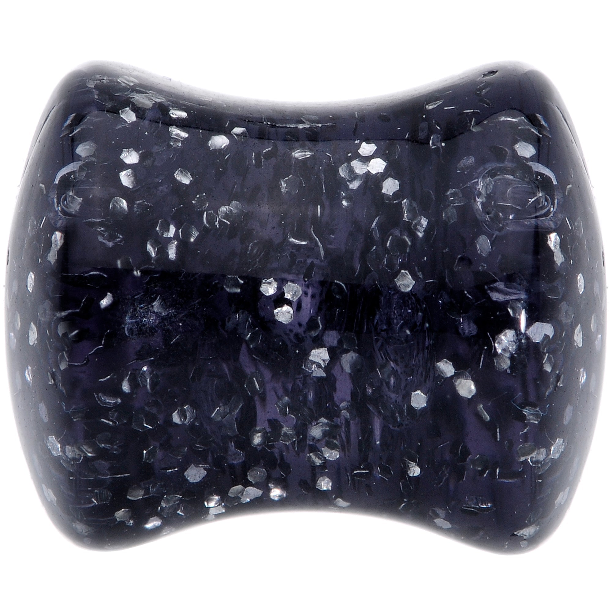 00G Black Ultra Glitter Saddle Plug Set