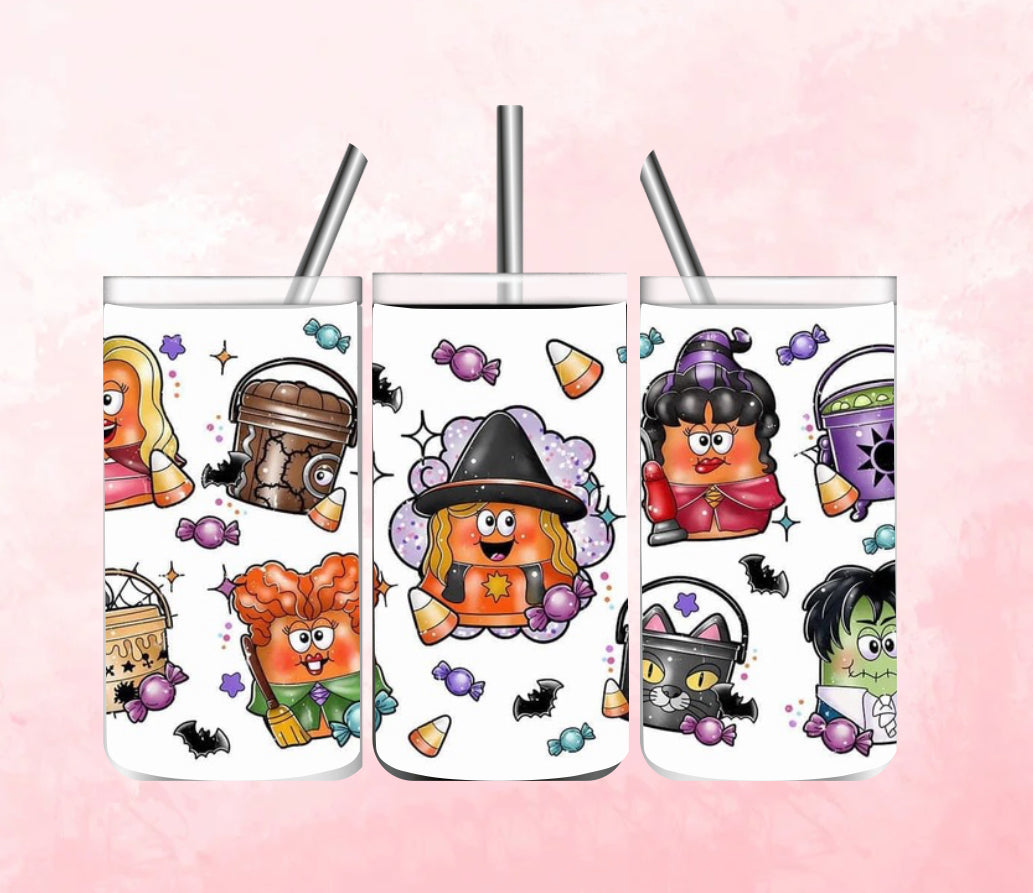 Witch Nugget sisters 12oz sippy/tumbler