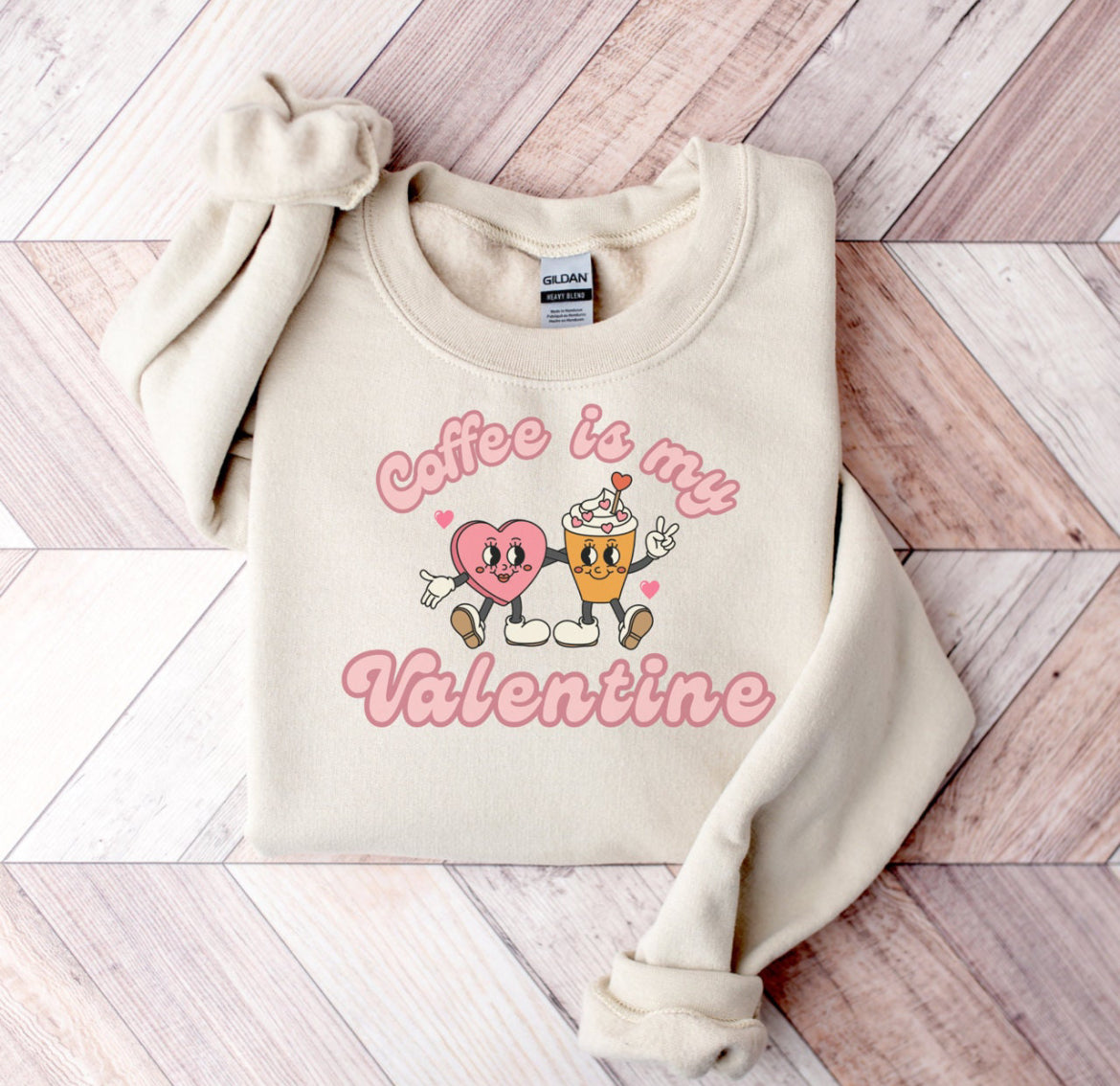 Coffee is my Valentine Sweater