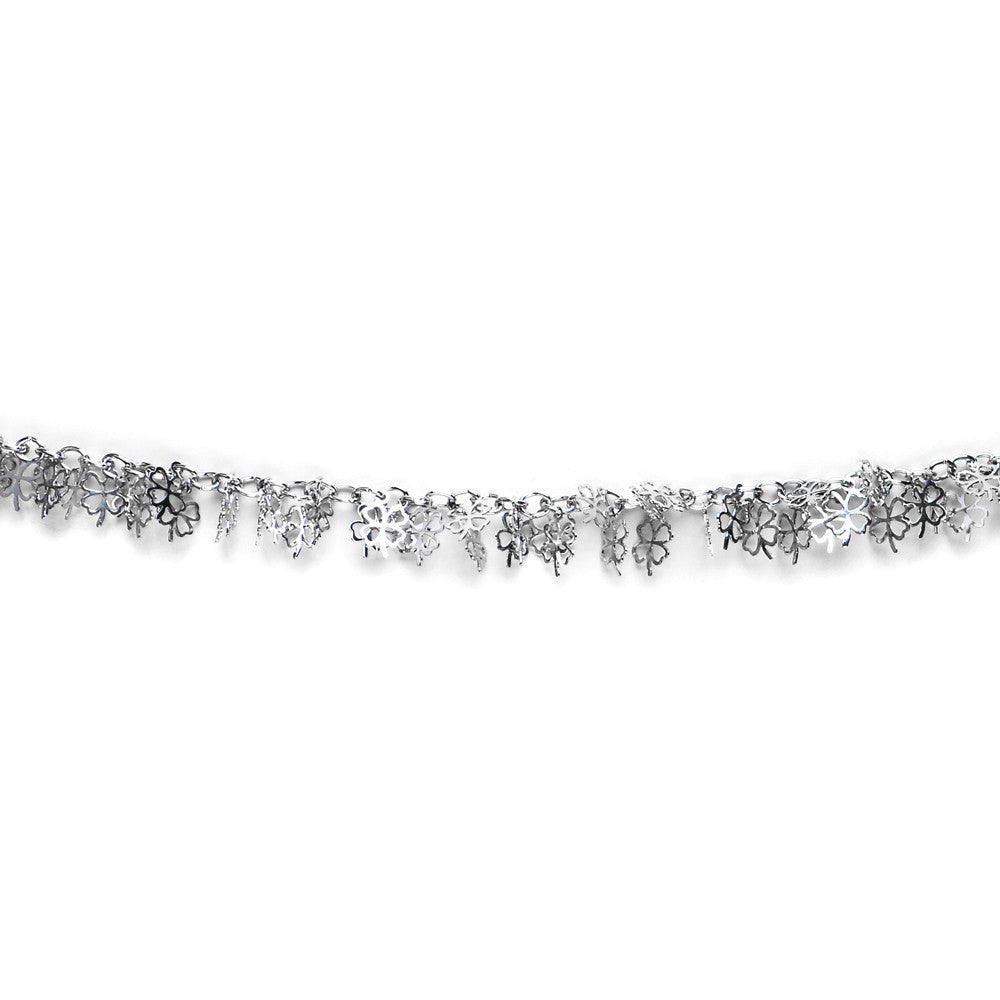 Charismatic Charm Shamrock Belly Chain
