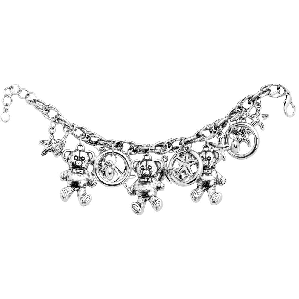 Teddy Bear Charm Bracelet