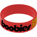 Red Black Boobies Awareness for Breast Cancer Bracelet