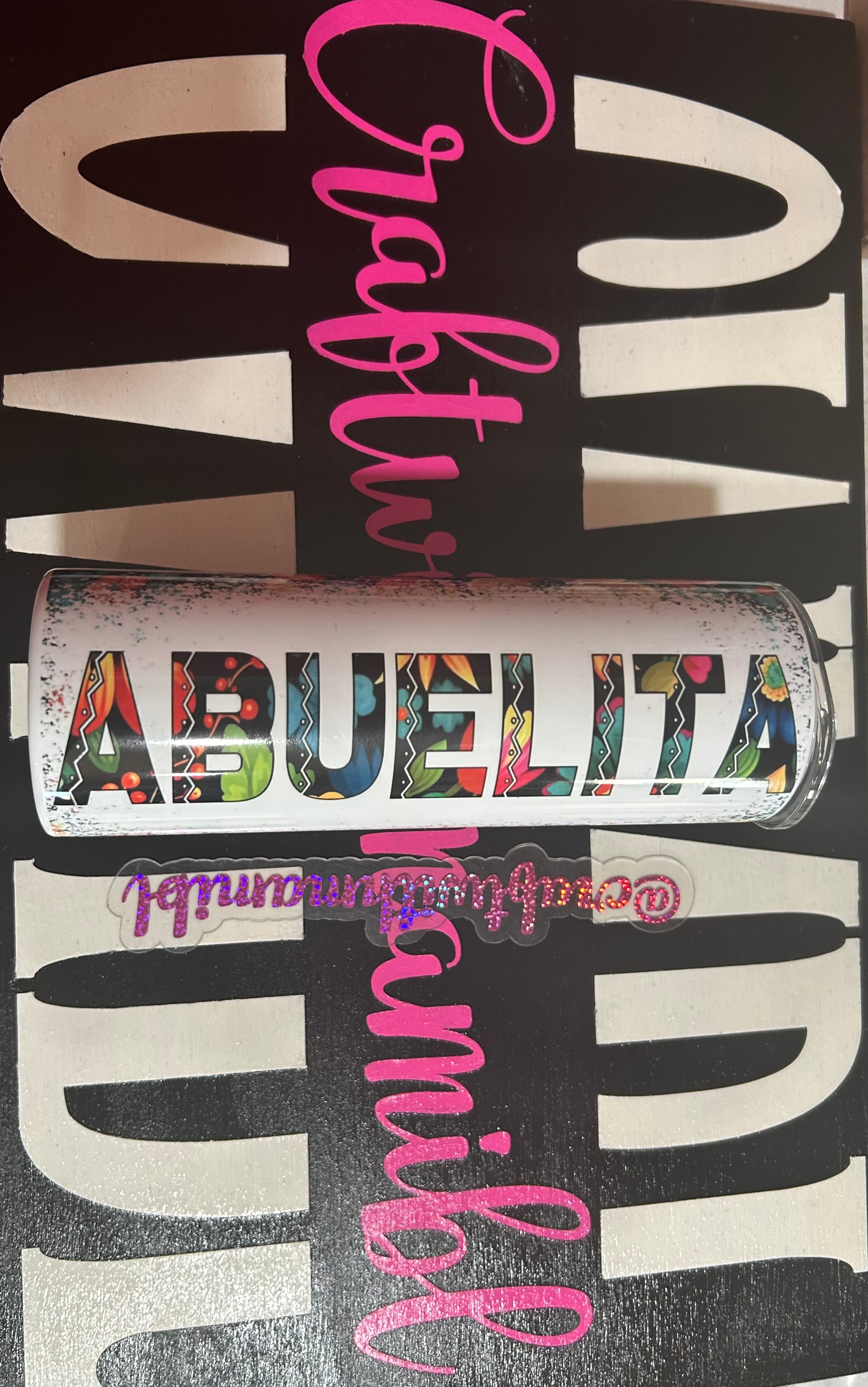 Abuelita 20oz Stainless steel Tumbler