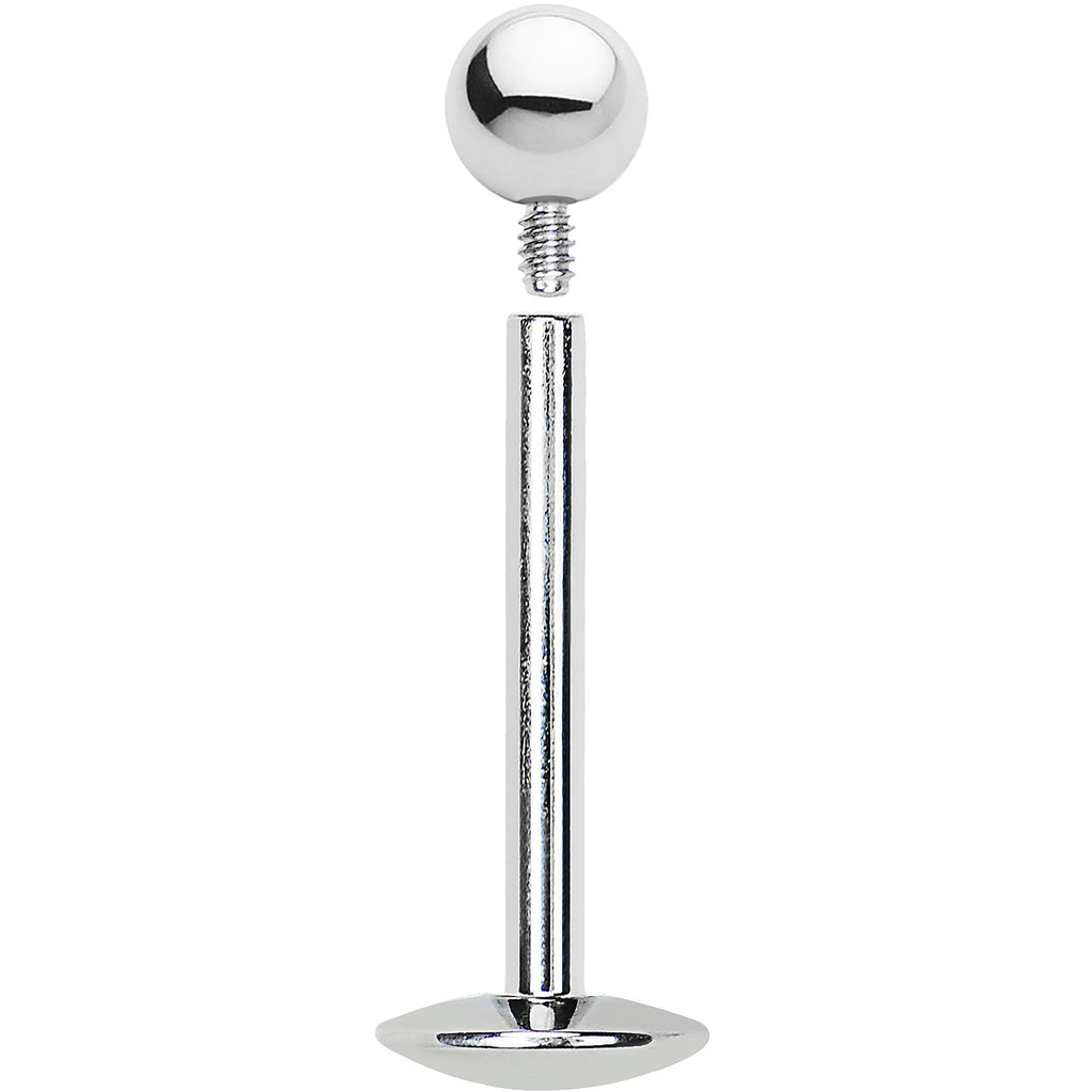 16G 3/8 Internally Threaded 3mm Ball Labret