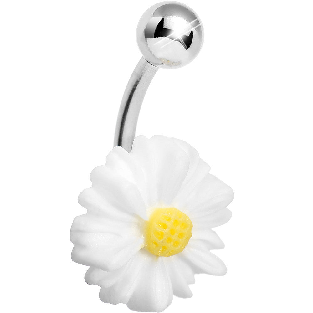 Darling Daisy Flower Belly Ring