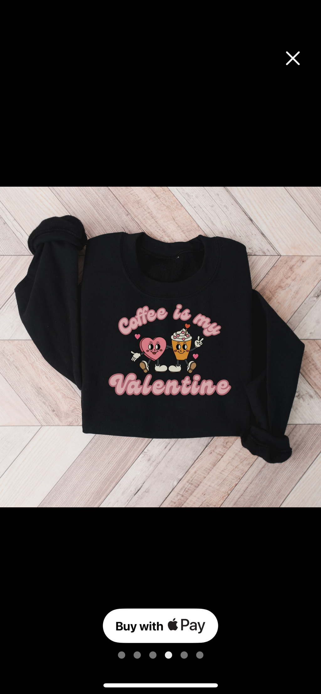 Coffee is my Valentine Sweater