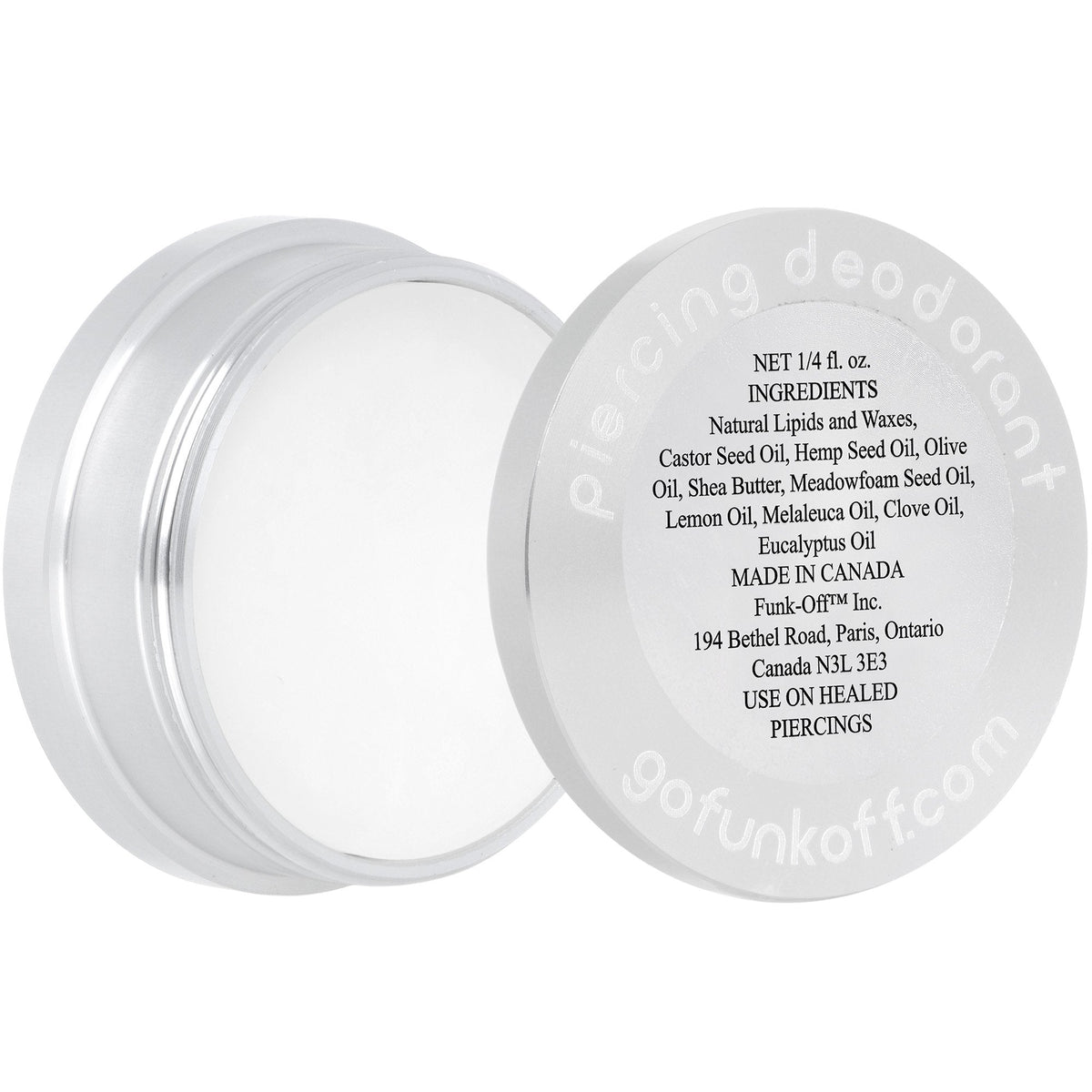 Silver Funk-Off Piercing Deodorant