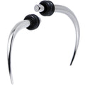 10G Stainless Steel Claw of Keres Curved Taper Set