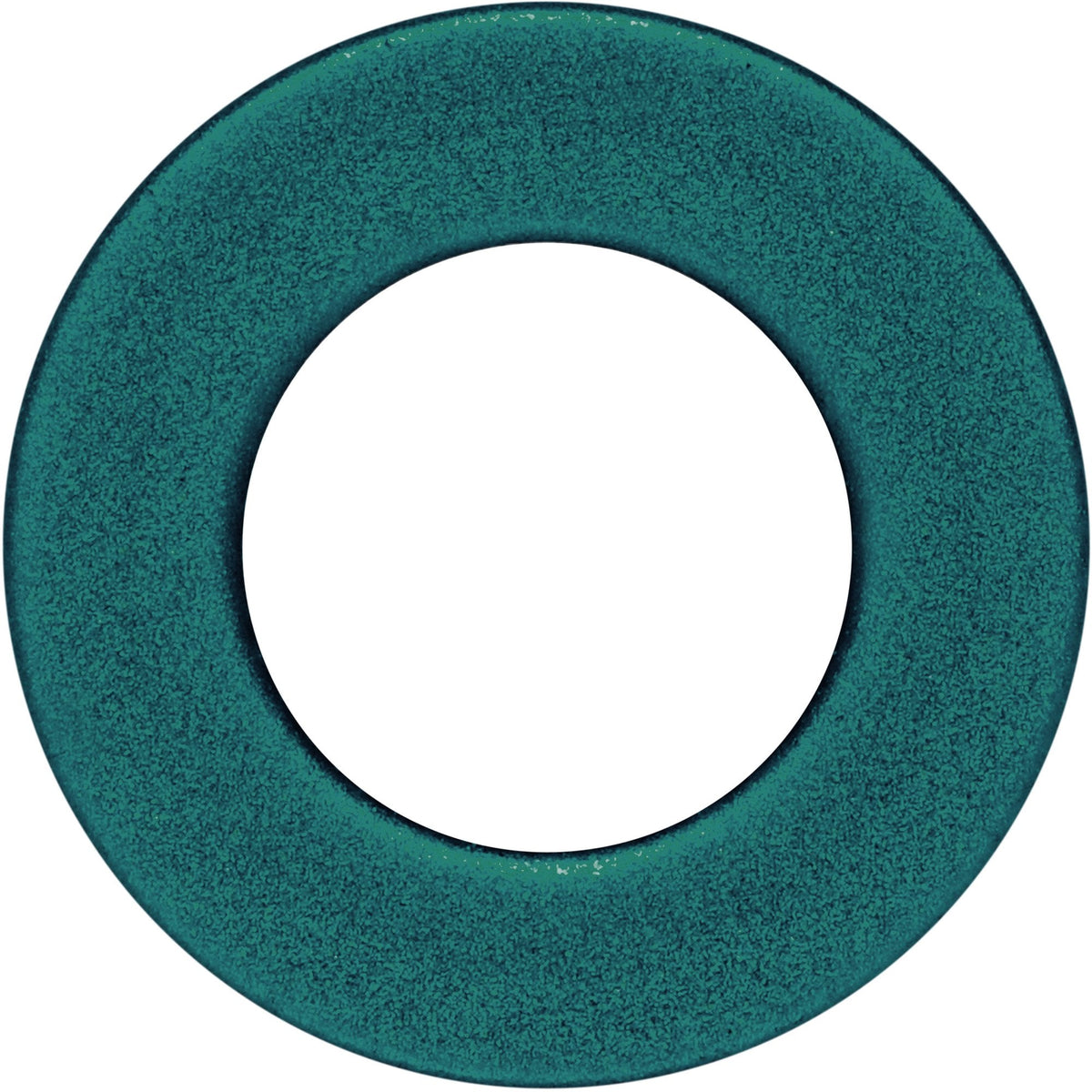 Teal Matte Silicone Screw Fit Tunnel Plug Set 6mm to 25mm