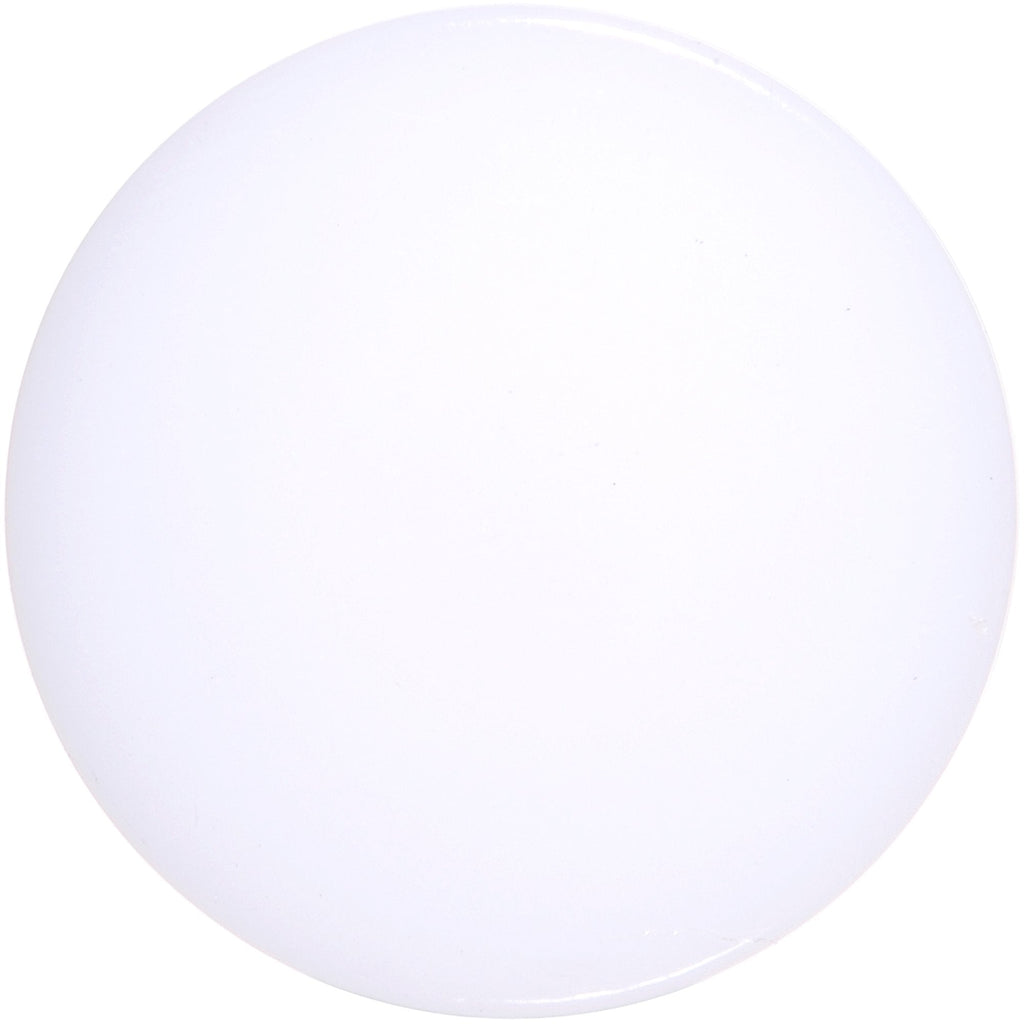 0G White UV Reactive Acrylic Saddle Plug Set
