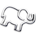 16G 5/16 Elephant Elegance Closure Ring