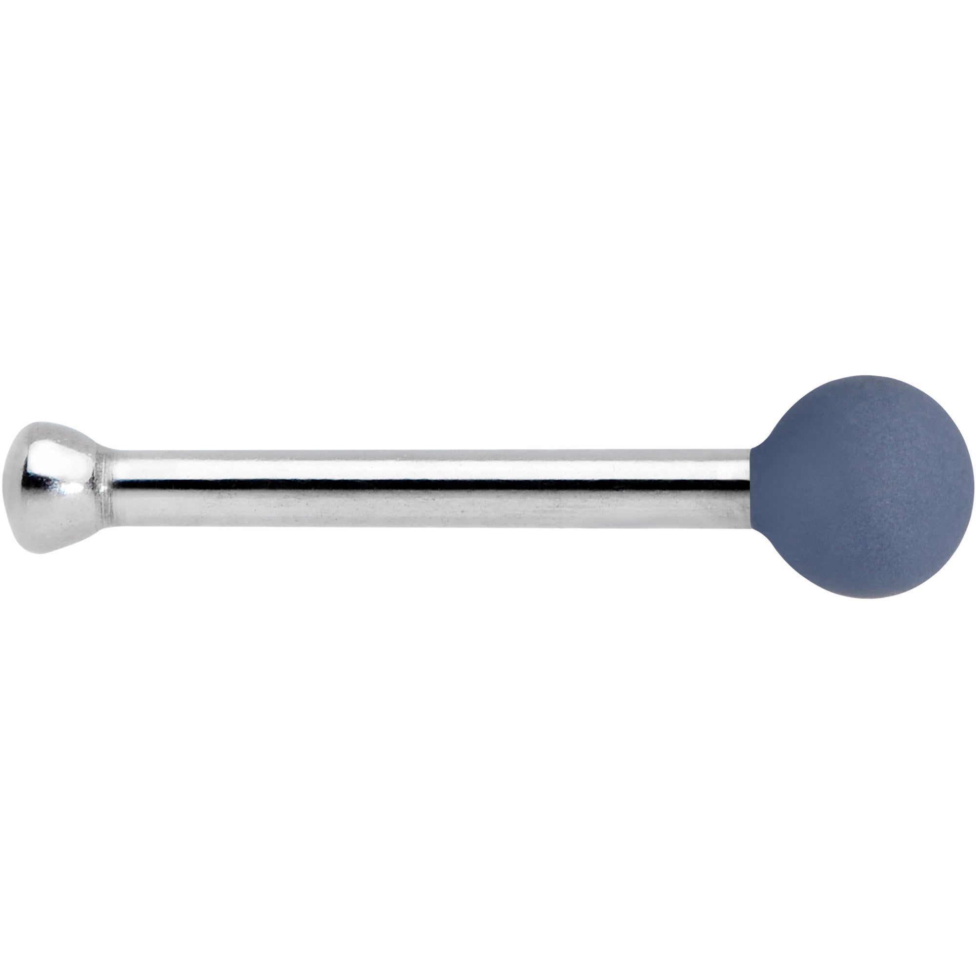 20G 1/4 Grey Matte 2mm Nose Bone
