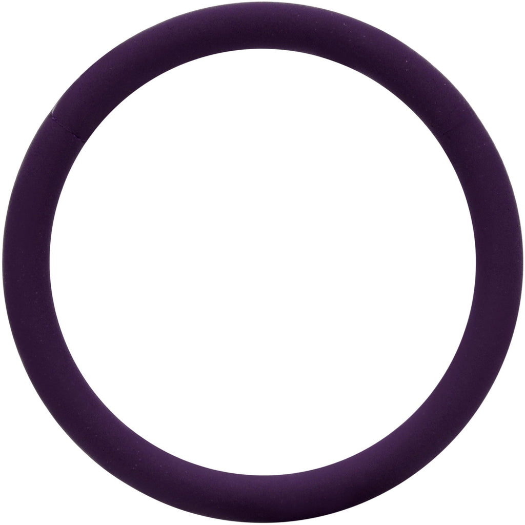 18G 3/8 Dark Purple Matte Cartilage Hinged Segment Ring
