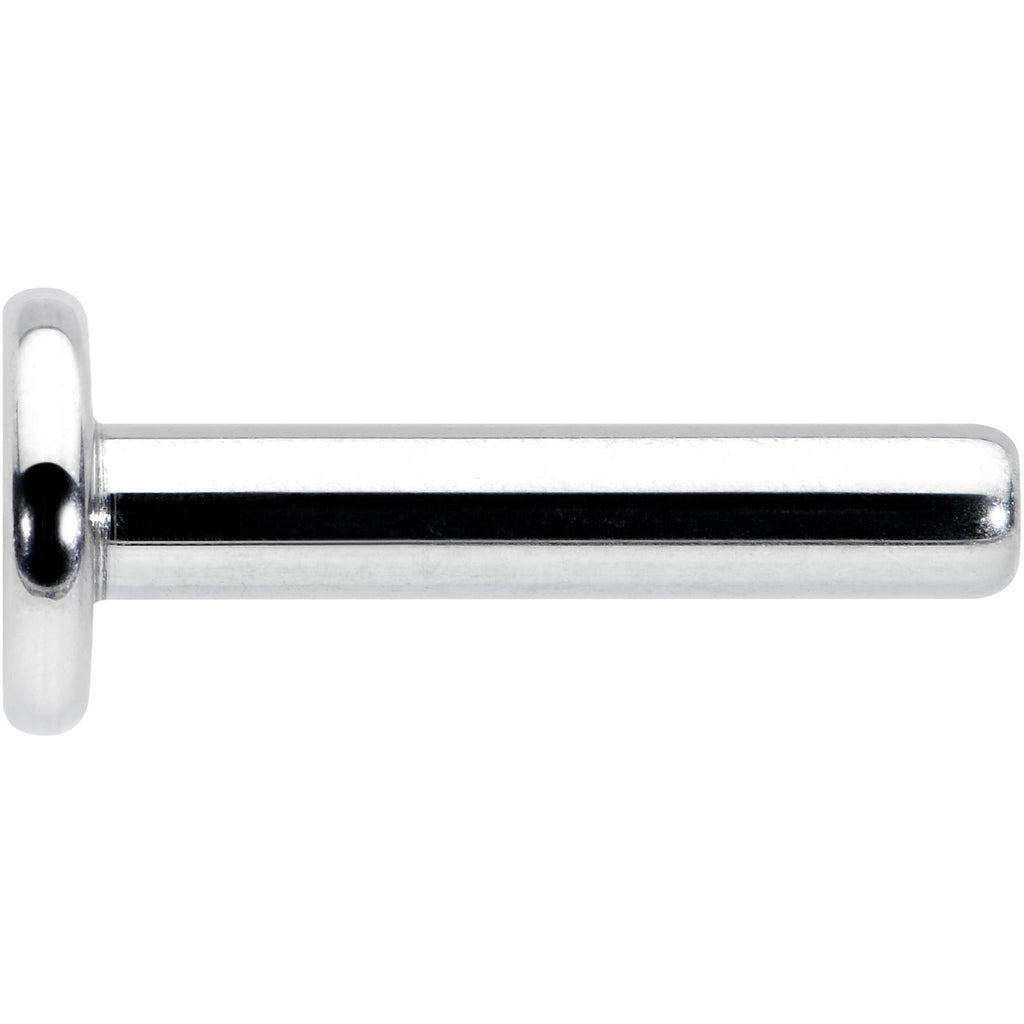 14G 5/16 G23 Titanium Threadless Post Only Labret Monroe Tragus