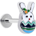 16G 5/16 Easter Egg Bunny Labret Monroe Tragus
