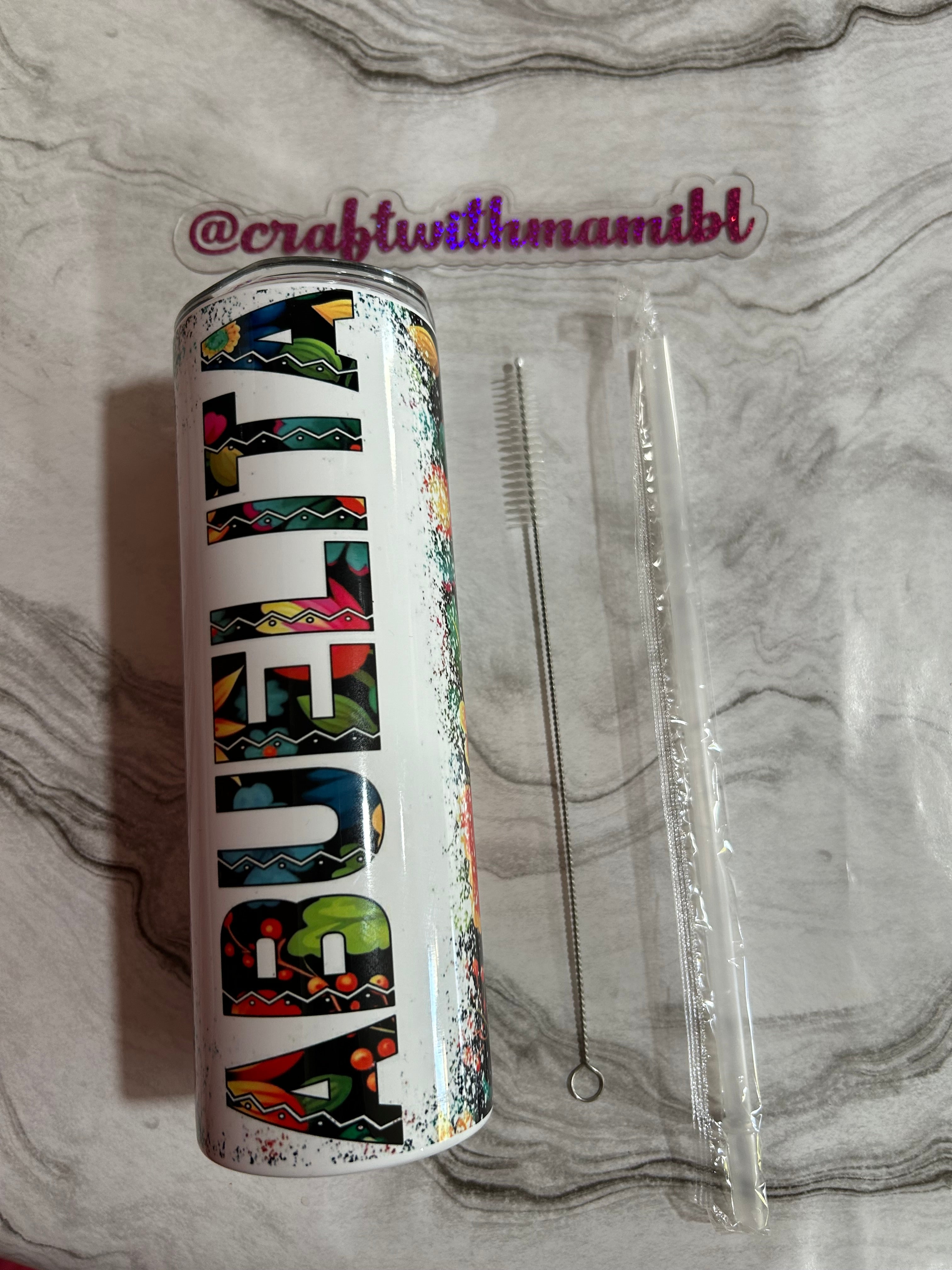Abuelita 20oz Stainless steel Tumbler