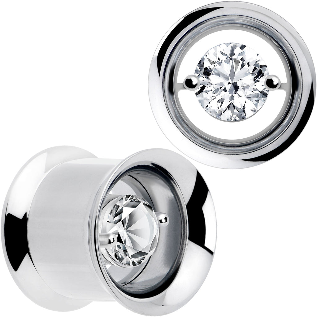 Gem Floating Screw Fit Tunnel Plug Set Available Sizes 8mm to 16mm