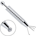 Silver Piercing Ball Grabber Tool 2.48 Inch Length