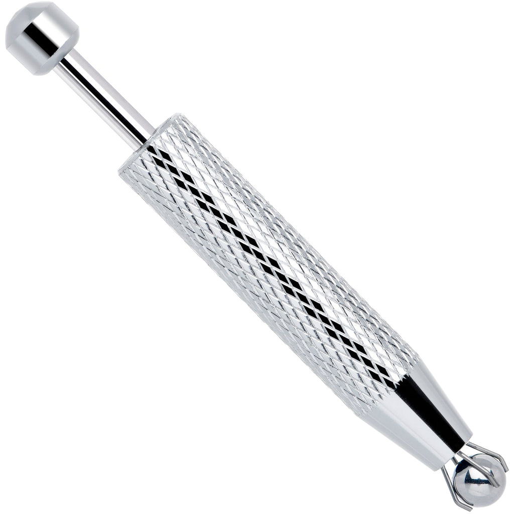 Silver Piercing Ball Grabber Tool 2.48 Inch Length
