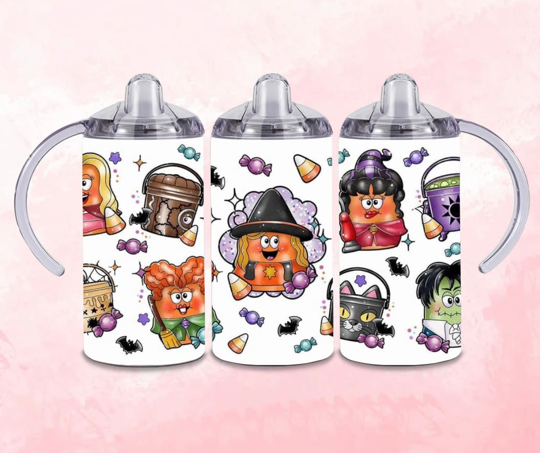 Witch Nugget sisters 12oz sippy/tumbler