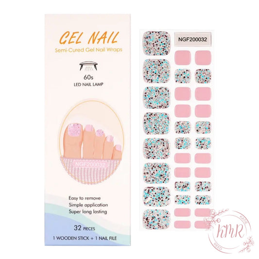 Basil Premier Gel Pedicure Wrap