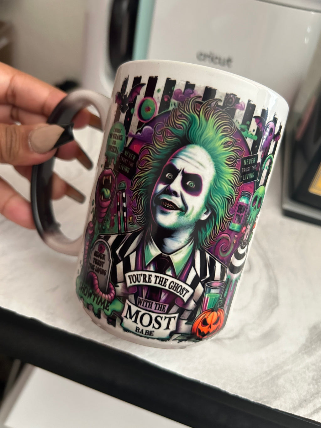 Ghost with the Most Mug 15oz (color changing)