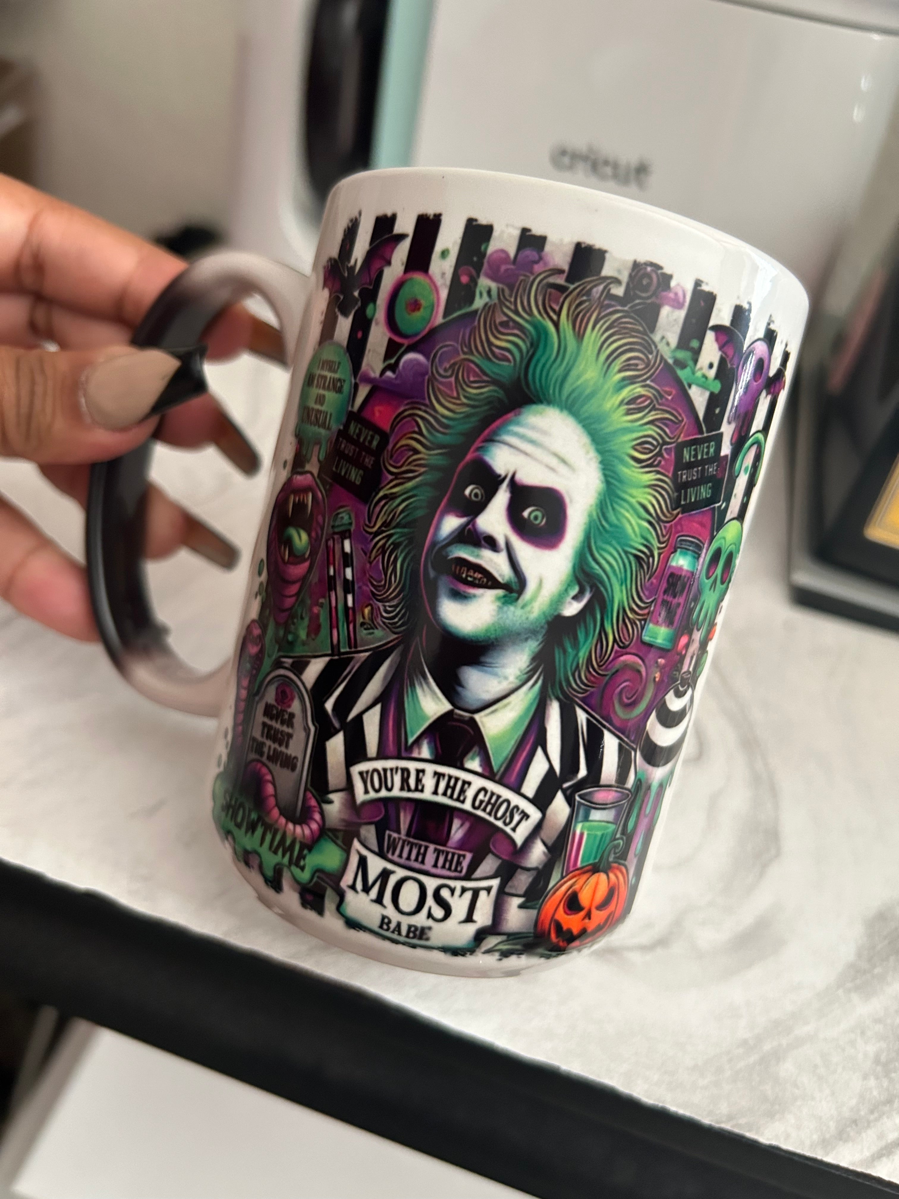 Ghost with the Most Mug 15oz (color changing)