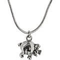 THIRD RAIL White Metal Pig Necklace - 16 Inch